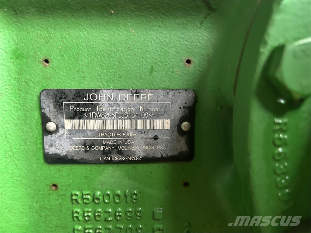 John Deere 8295R 트랙터