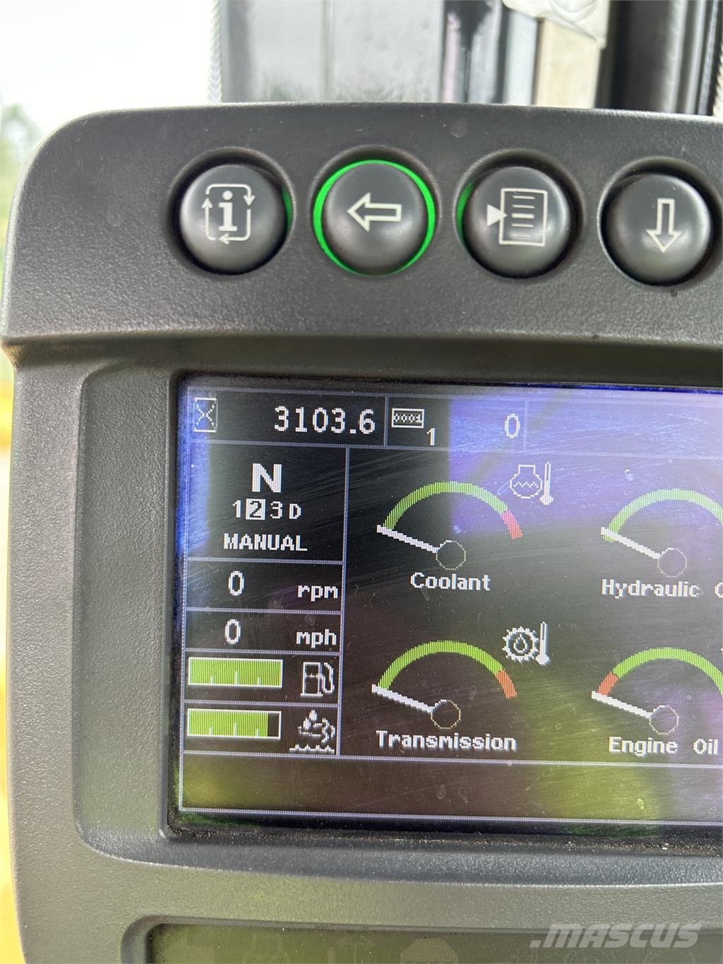 John Deere 844K-III AH Gumikerekes homlokrakodók