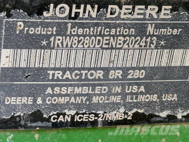 John Deere 8R 280 Traktorer
