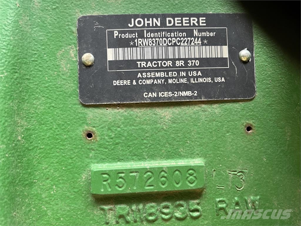John Deere 8R 370 Traktoren