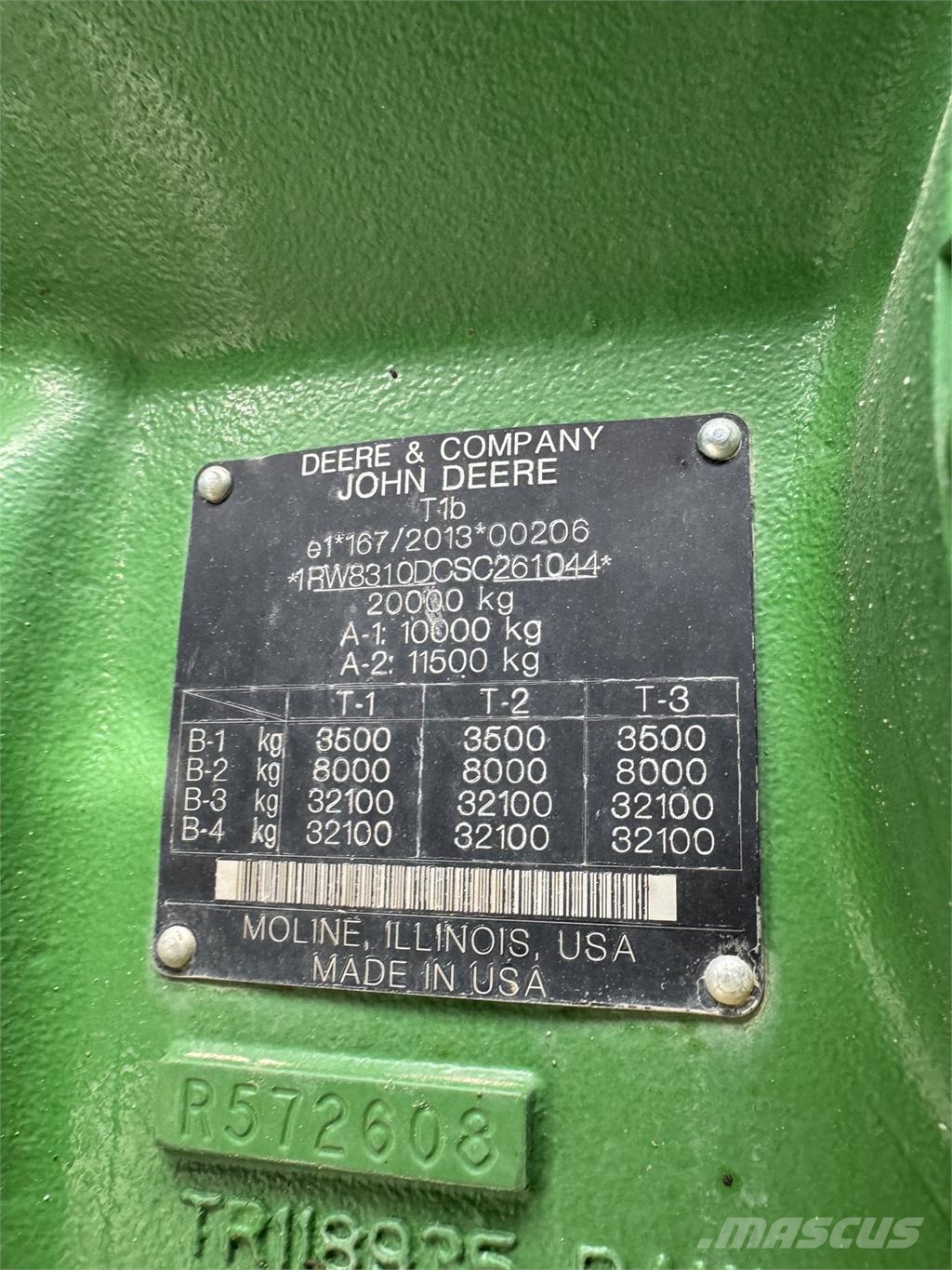 John Deere 8R 310 Tractores