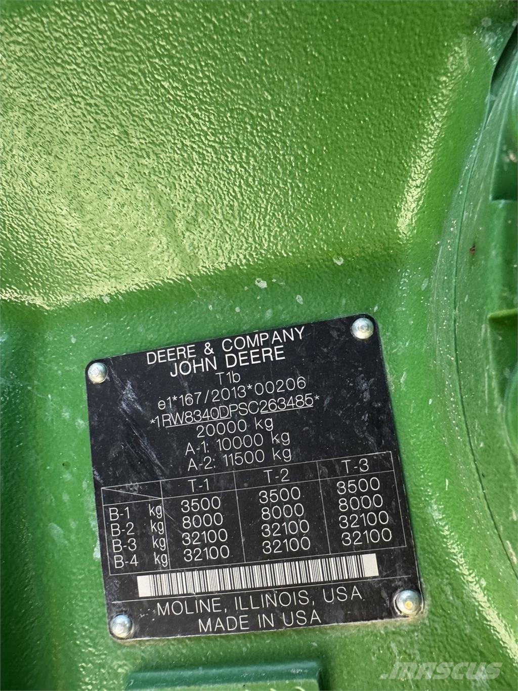 John Deere 8R 340 Tractors