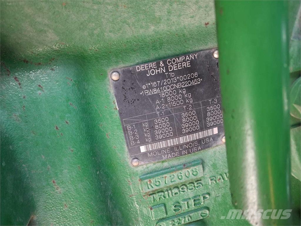 John Deere 8R 410 Ciągniki rolnicze