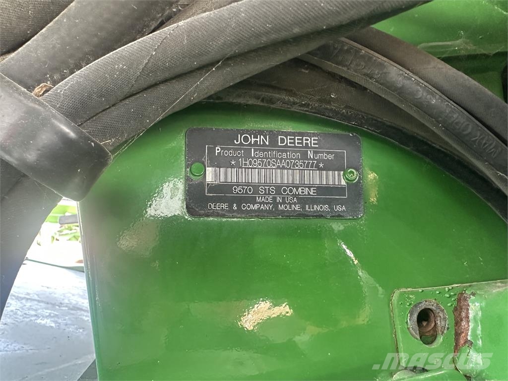 John Deere 9570 STS Sklízecí mlátičky