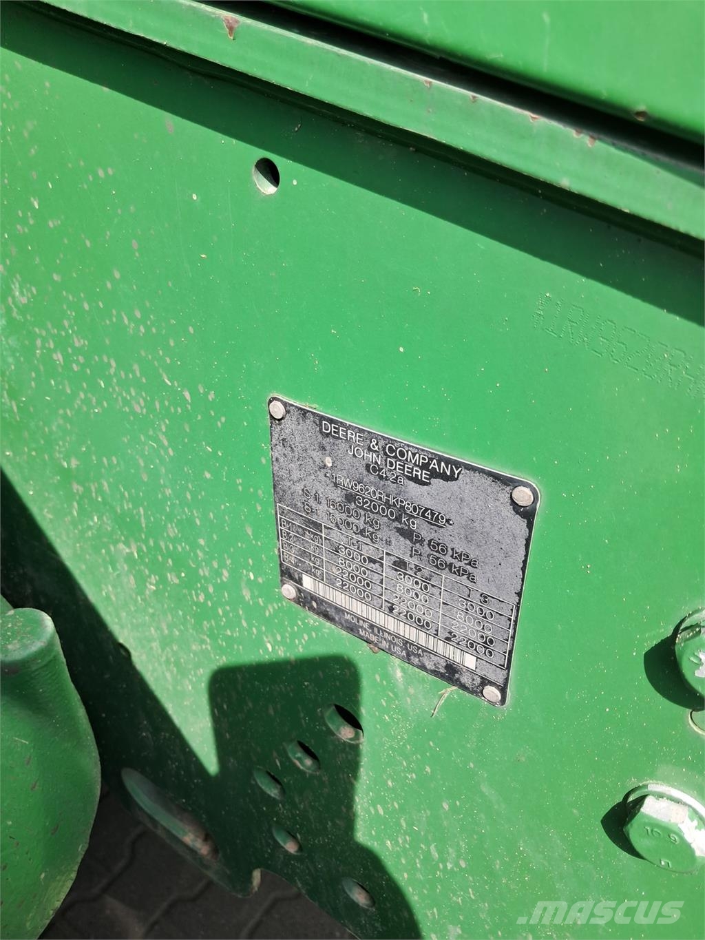 John Deere 9620RX Ciągniki rolnicze