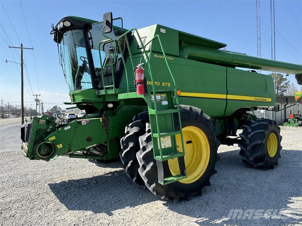 John Deere 9870 STS Derliaus nuėmimo kombainai