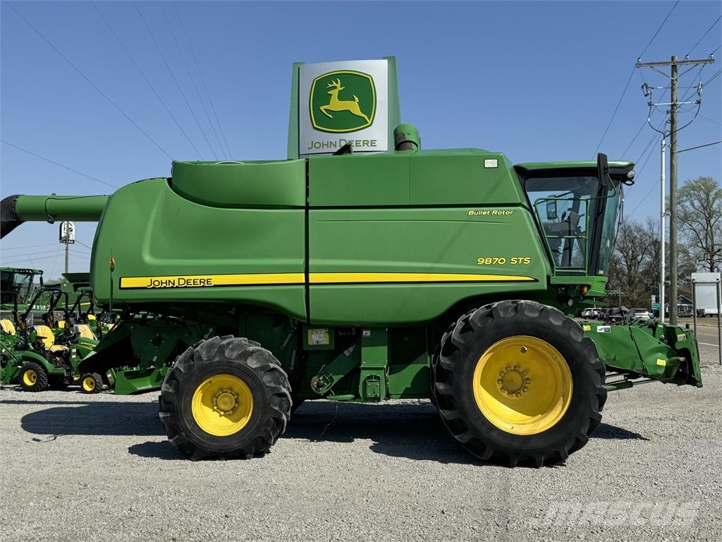 John Deere 9870 STS Derliaus nuėmimo kombainai