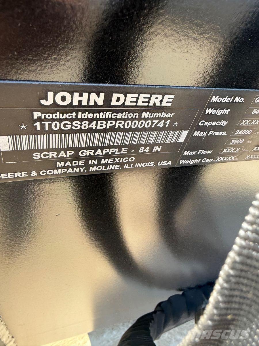 John Deere GS84 GRAPPLE Muut koneet