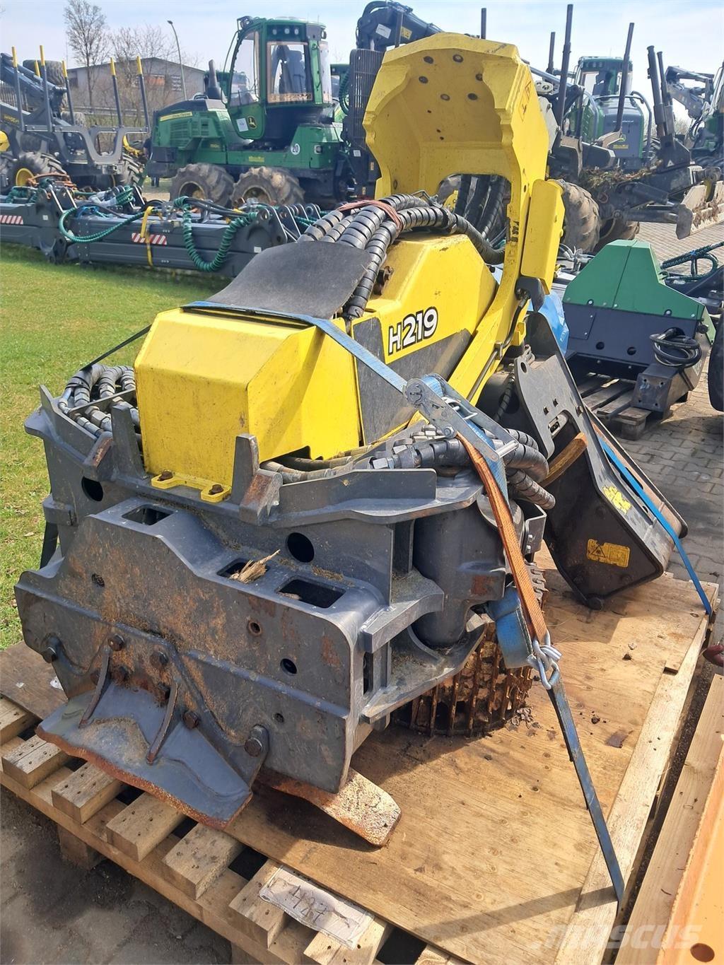 John Deere H219 하비스터 헤드