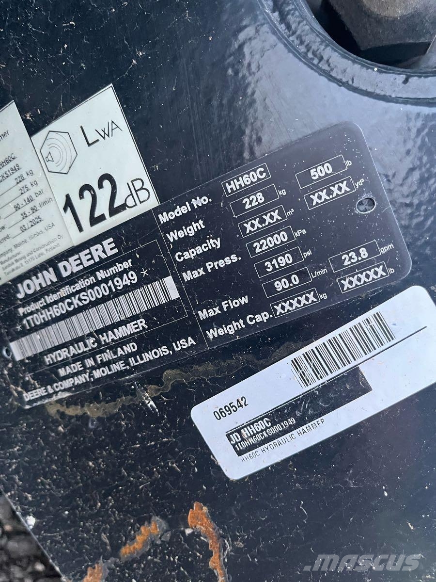 John Deere HH60C-SKID Stavebnictví - ostatní