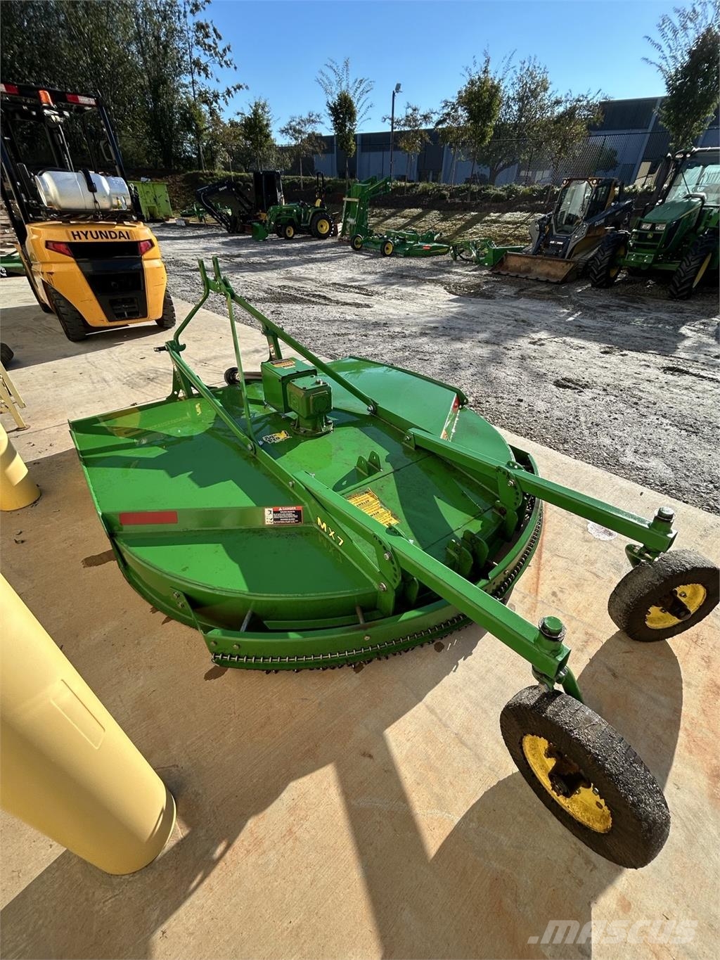 John Deere MX7 آلات تمزيق الحزم وتقطيعها ونشرها
