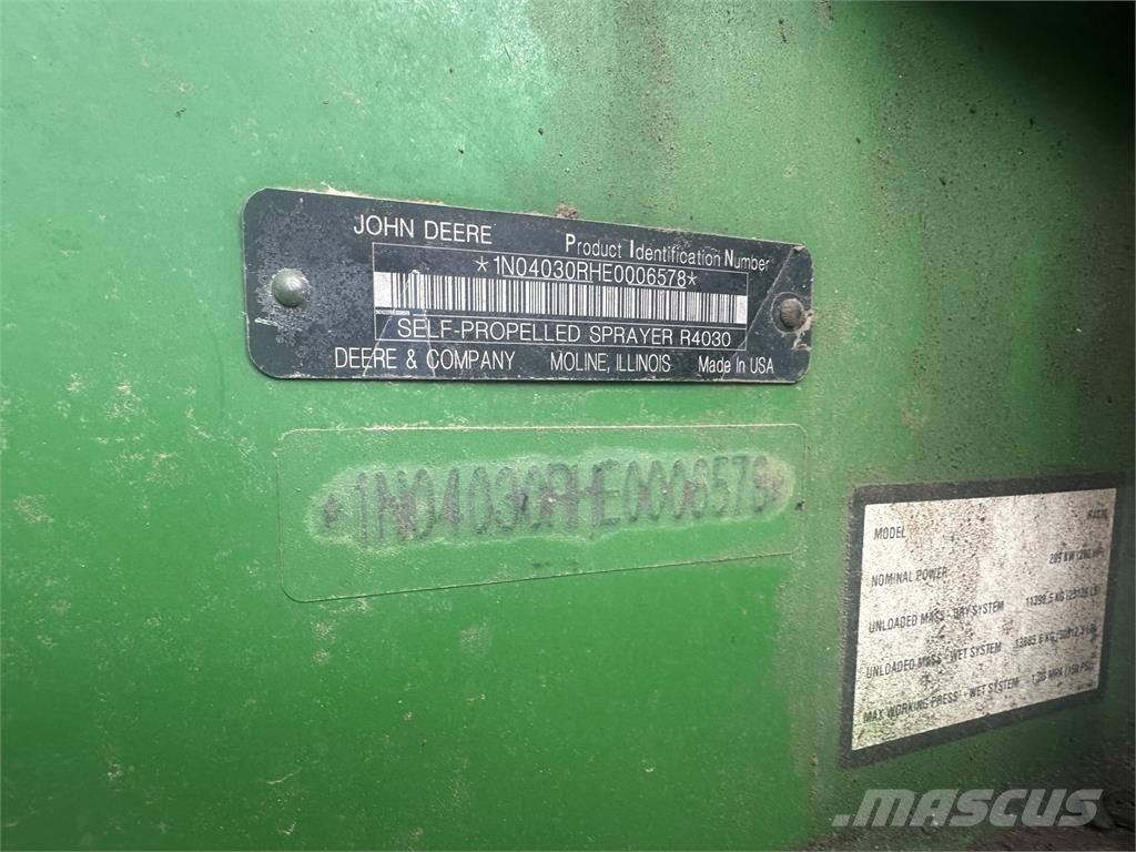 John Deere R4030 Ťahané postrekovače