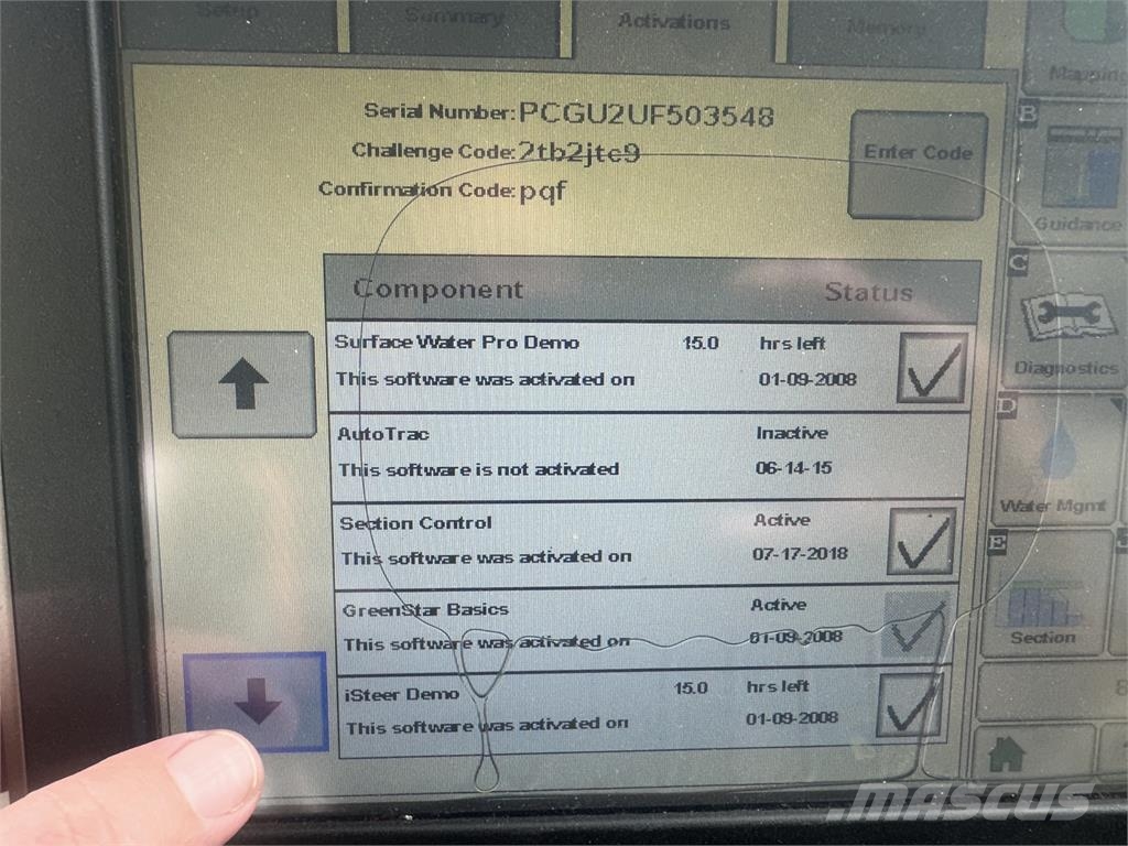 John Deere R4030 Ťahané postrekovače
