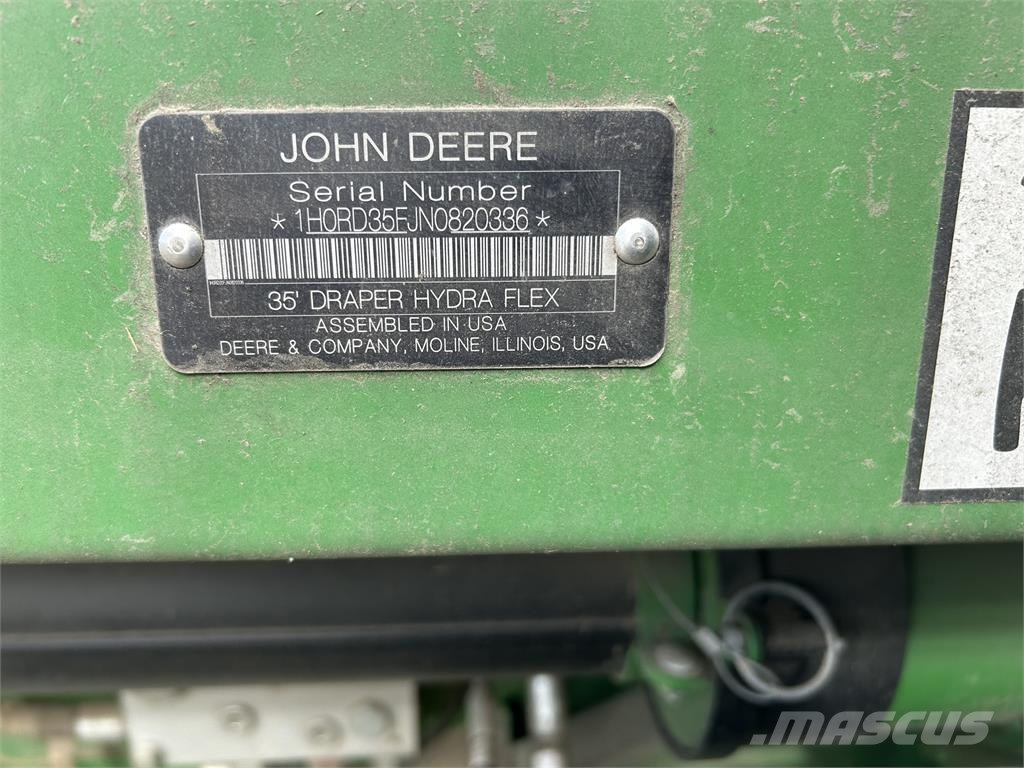 John Deere RD35F Acessórios de ceifeiras debulhadoras
