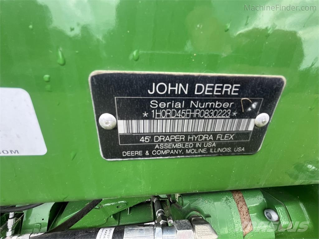 John Deere RD45F Combine harvester accessories