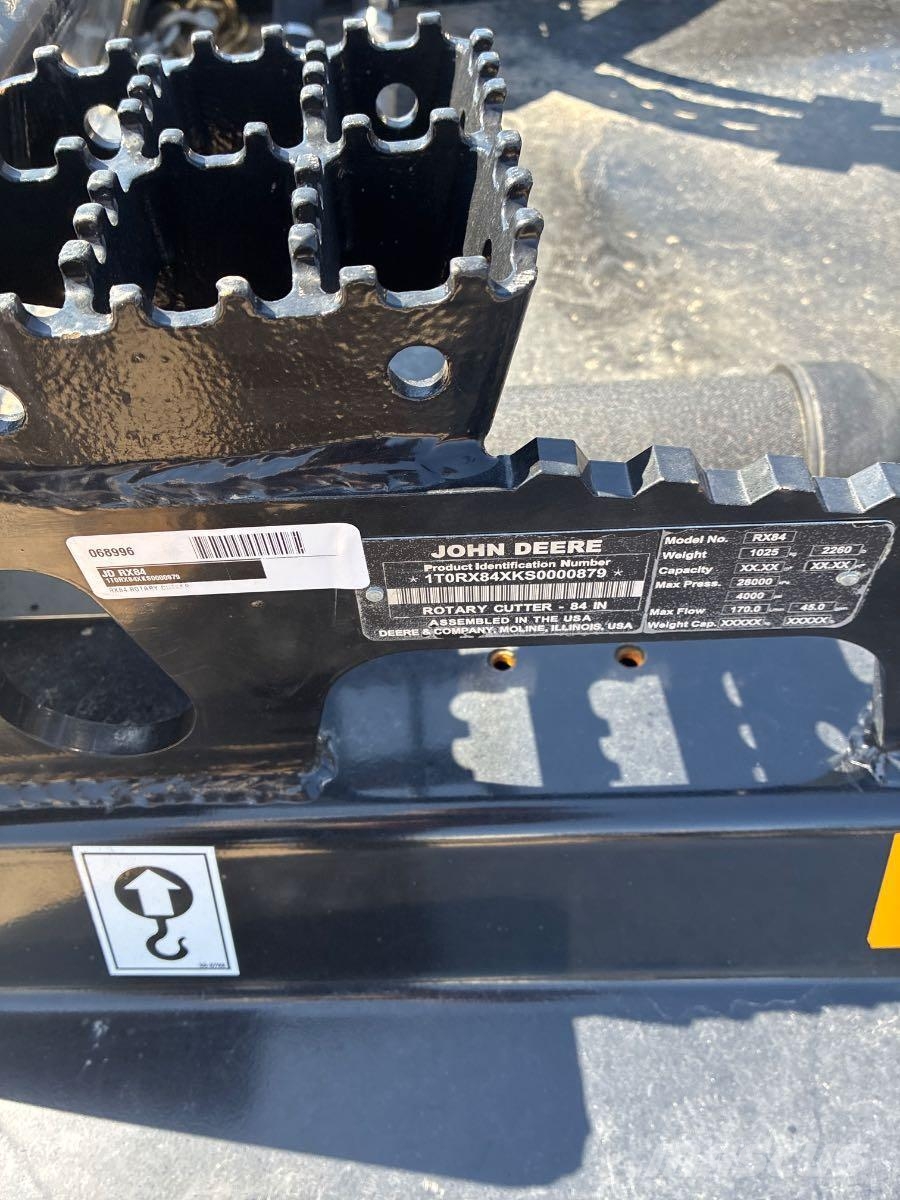 John Deere RX84 Muut koneet