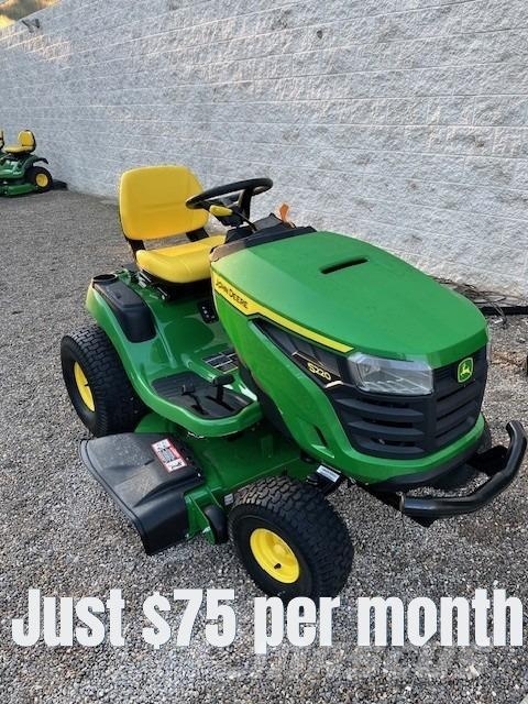 John Deere S220 Naudoti kompaktiški traktoriai