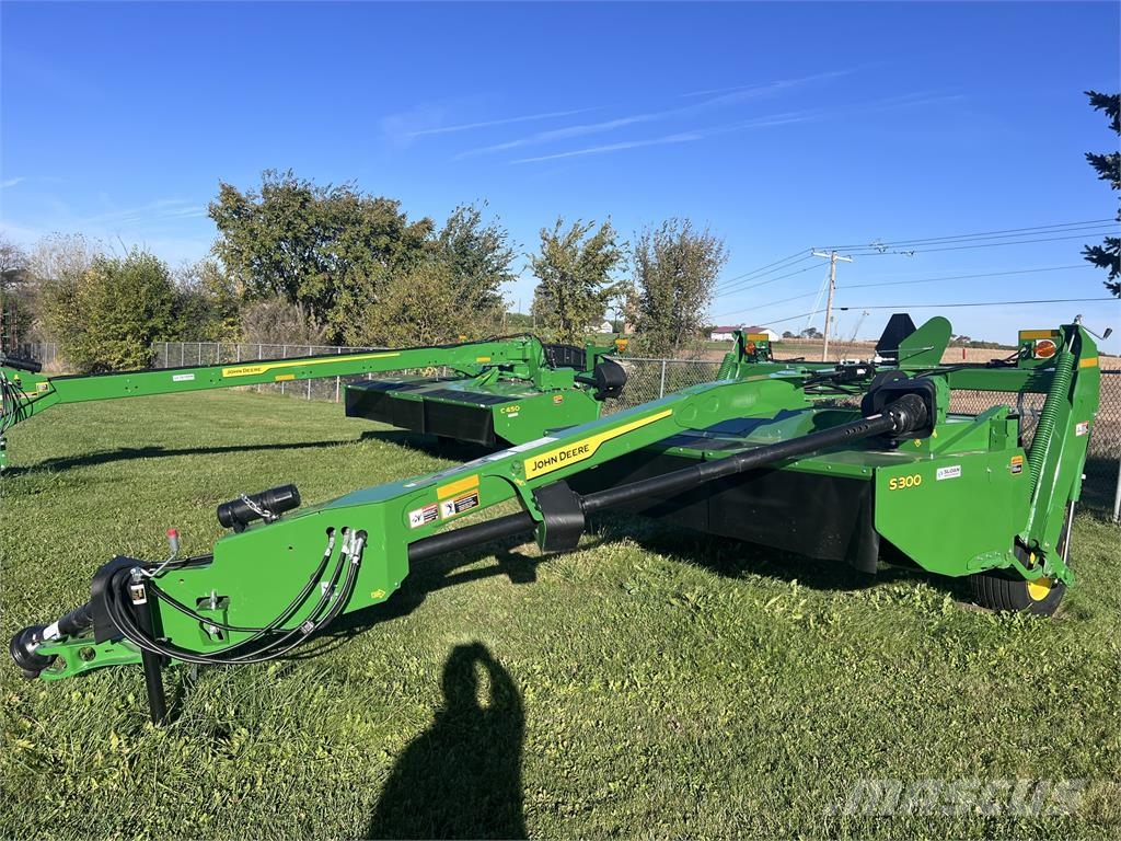 John Deere S300 Mähwerke