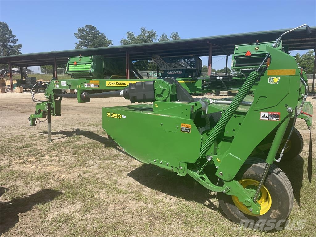 John Deere S350 Uređaji za kosačice