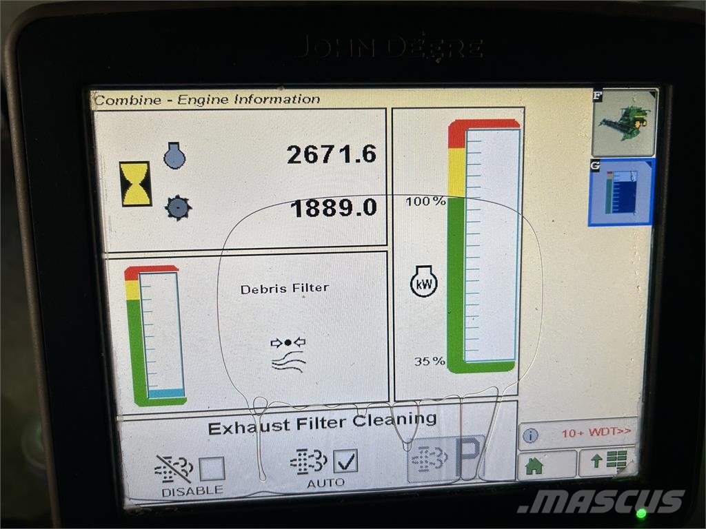 John Deere S680 Kombajni