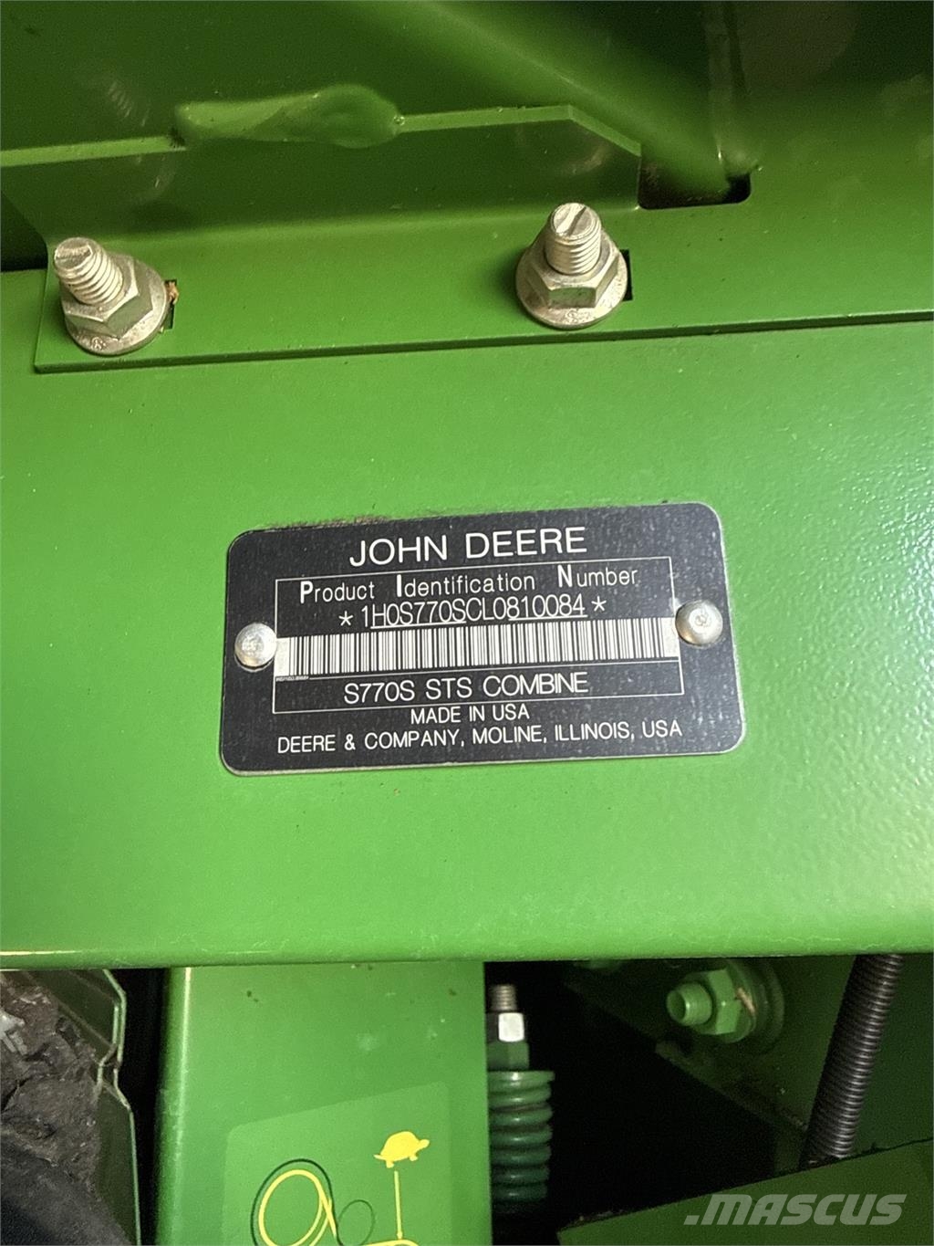 John Deere S770 联合收割机