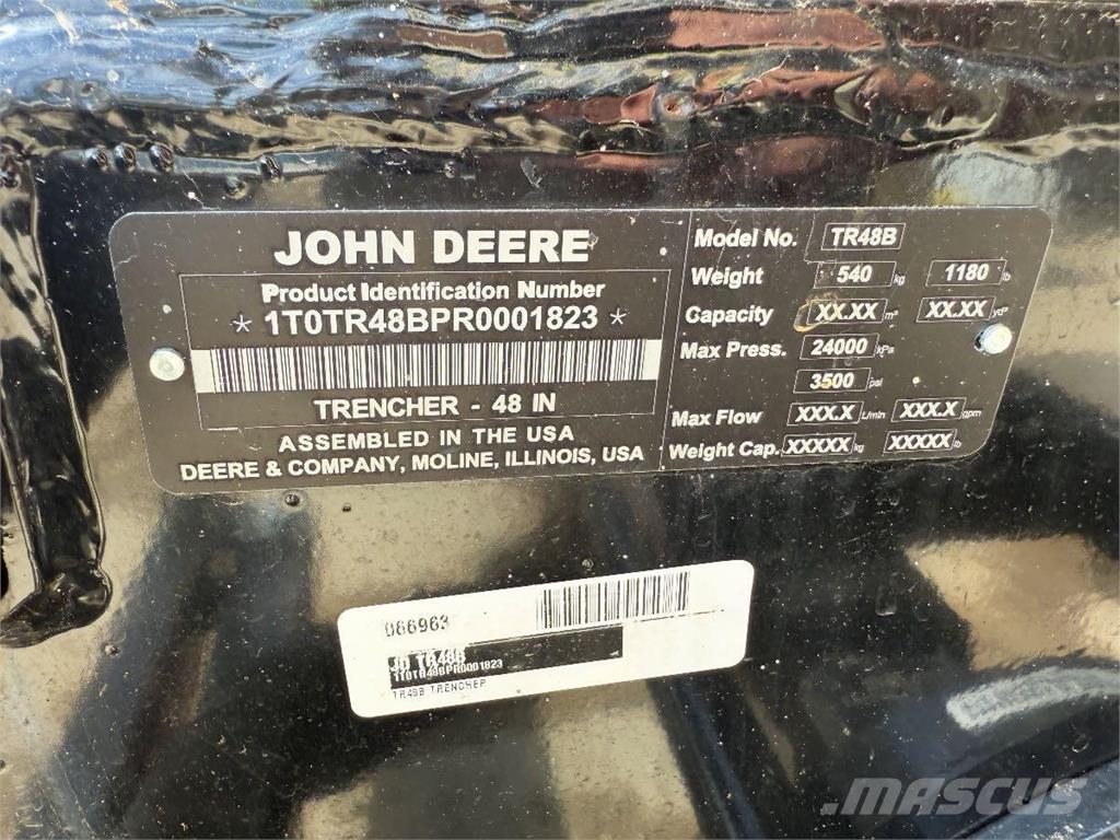 John Deere TR48B Muut koneet