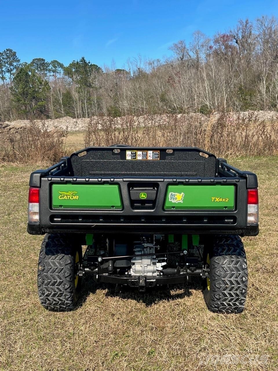 John Deere TX 4X2 Irankiu vezimeliai
