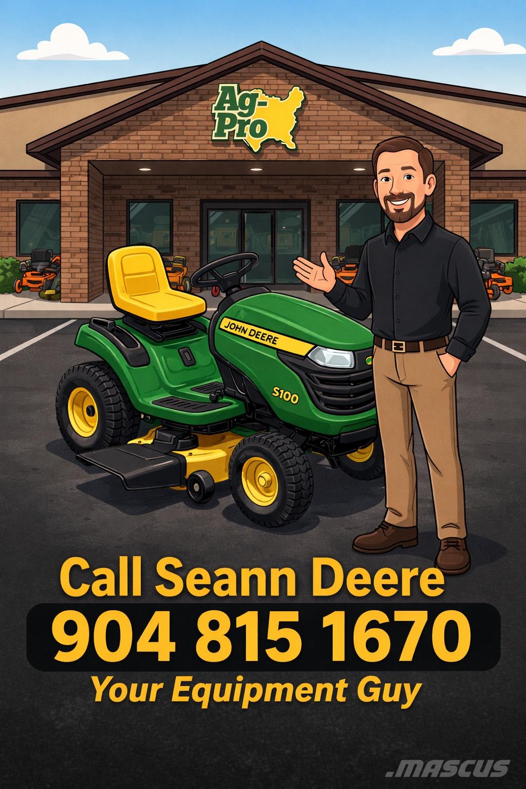 John Deere W36R 手扶式割草機