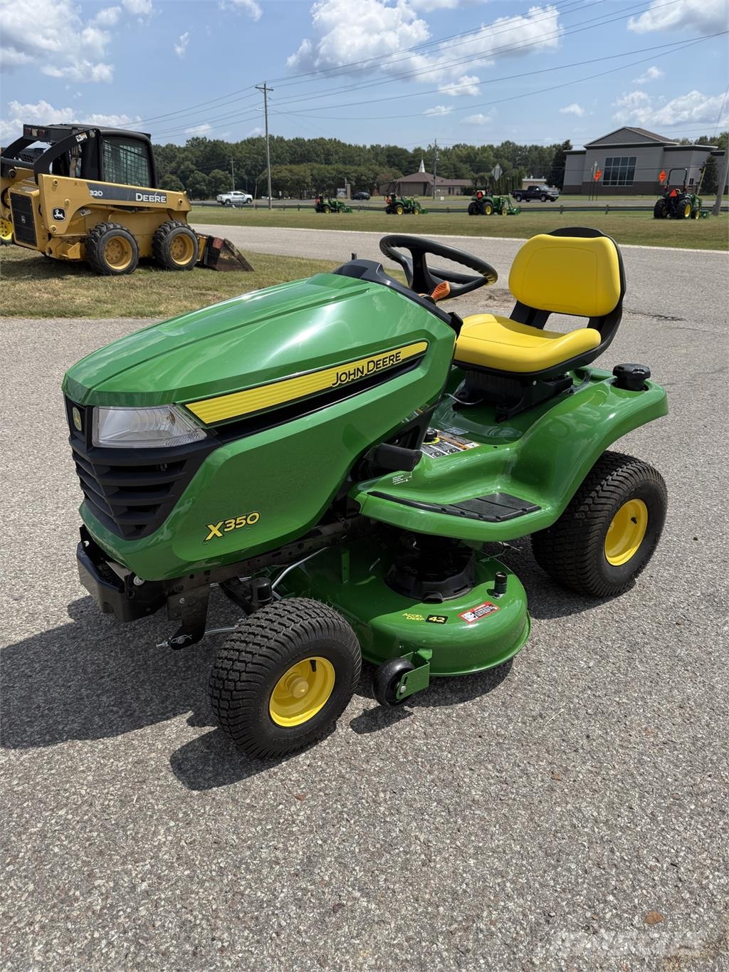 John Deere X350 Traktörler