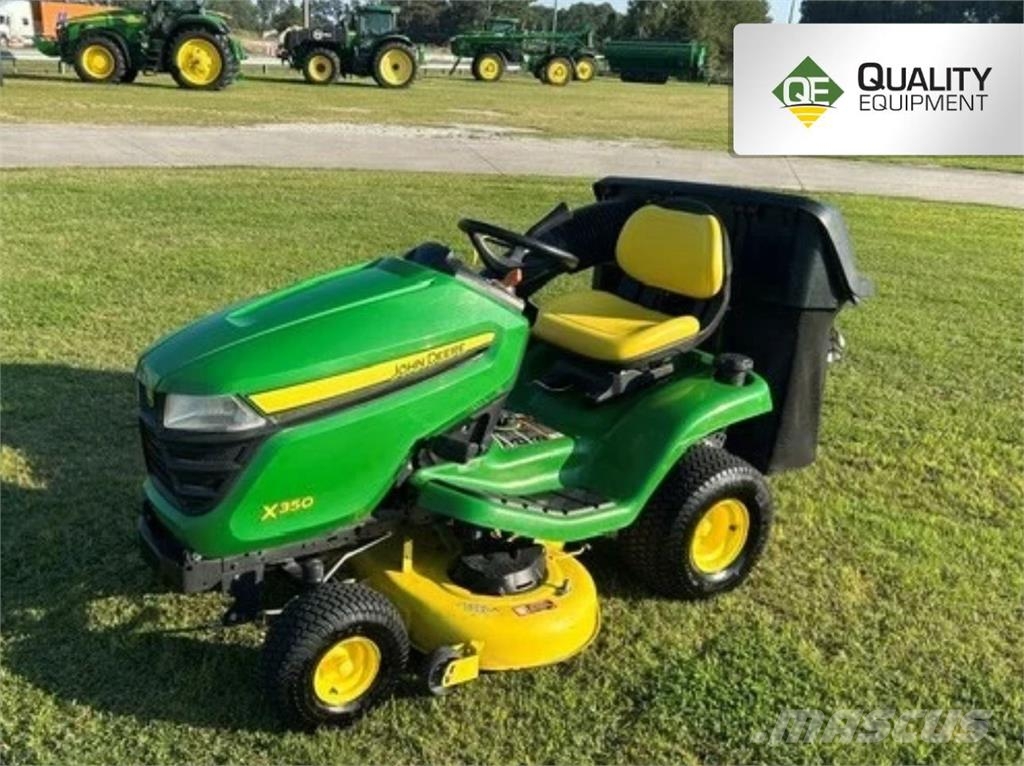 John Deere X350 Traktorklippere