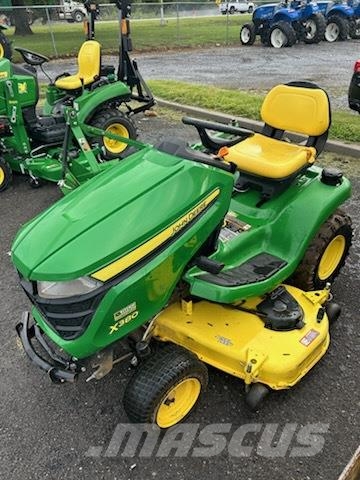 John Deere X380 Naudoti kompaktiški traktoriai