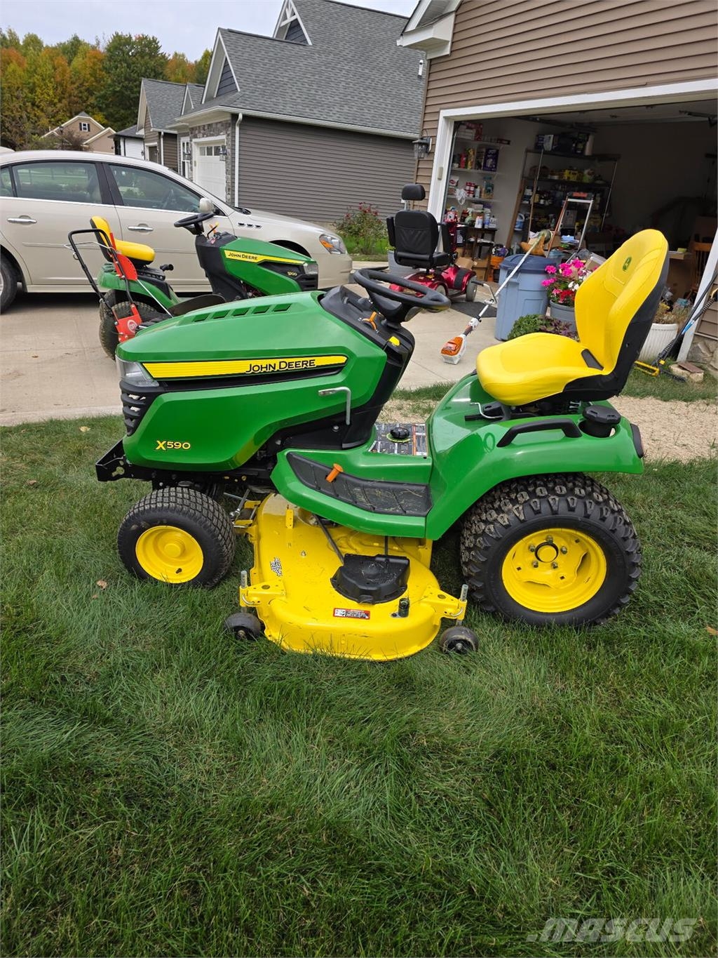 John Deere X590 Kleintraktoren
