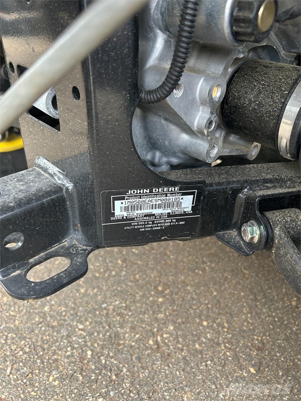 John Deere XUV 560E Úžitkové vozne