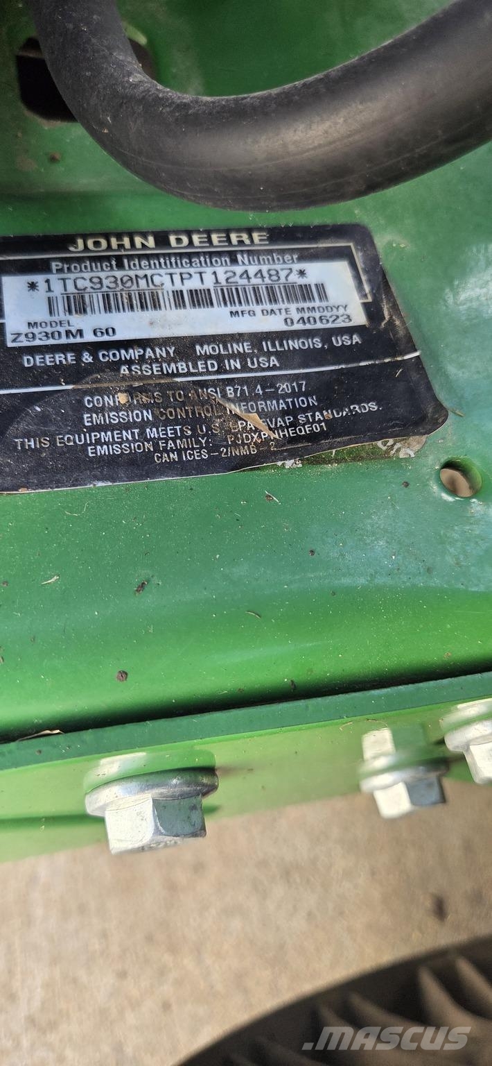 John Deere Z930M Null-Wendekreis Mäher