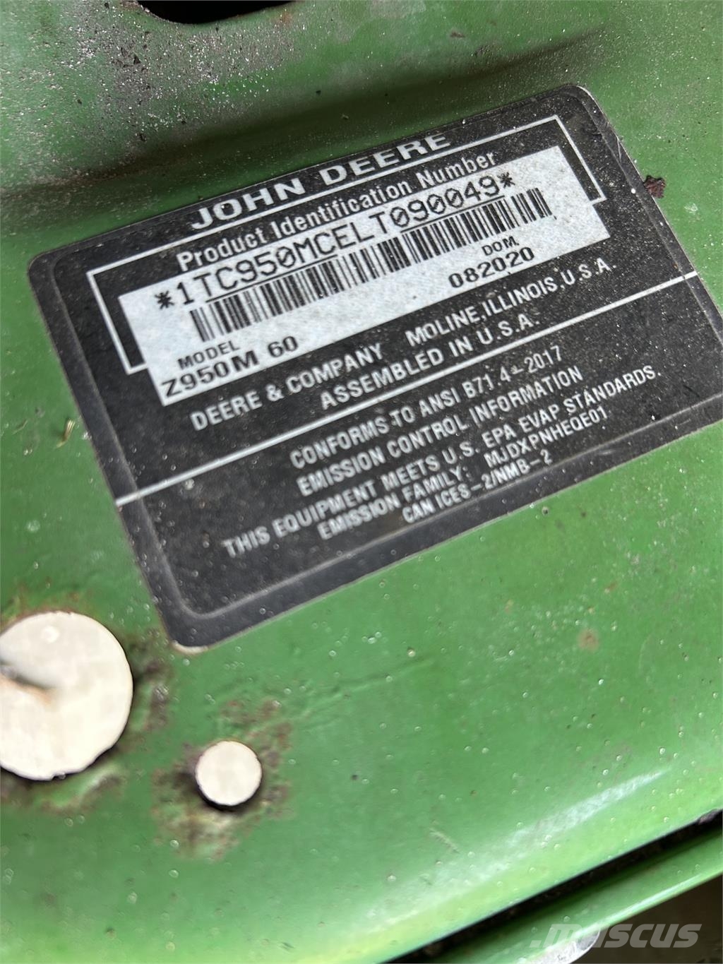 John Deere Z950M 0-kääntösäde leikkurit