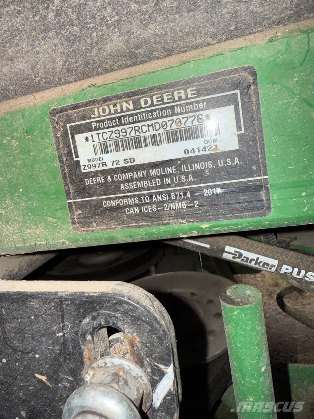 John Deere Z997R Corta-Relvas Zero turn