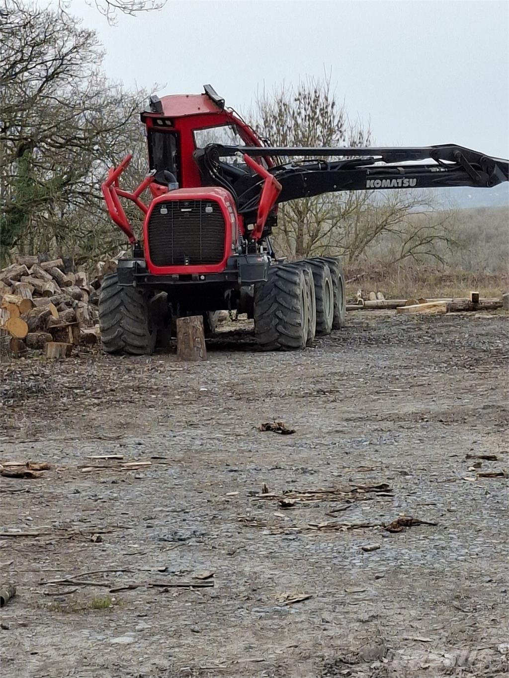 Komatsu 931XC Harvesterid