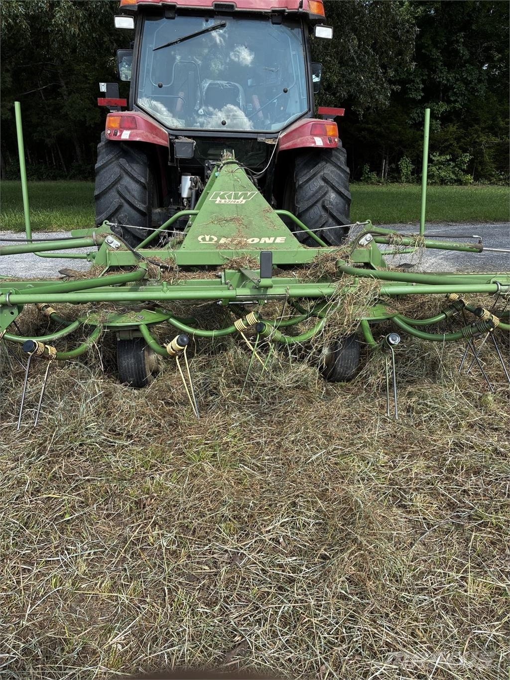 Krone 5.52/4x7 Τσουγκράνες και χορτοξηραντικές μηχανές