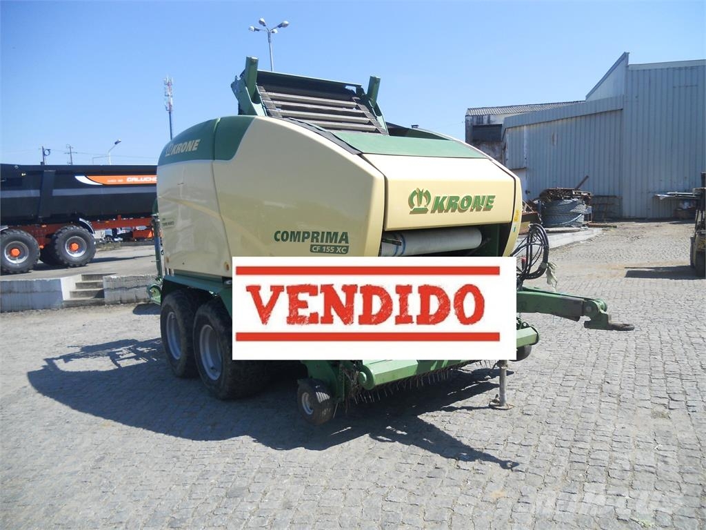 Krone Comprima CF155CX Ronde-balenpersen