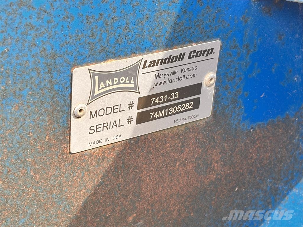 Landoll 7431-33 Outras máquinas de lavoura e acessórios