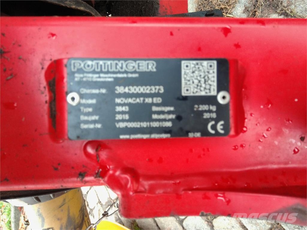 Pöttinger Nova Cat X8 ED Mower-conditioners