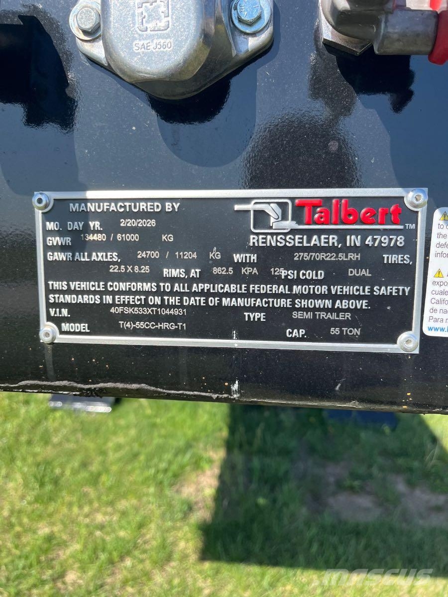 Talbert 55CC Remolques de uso general