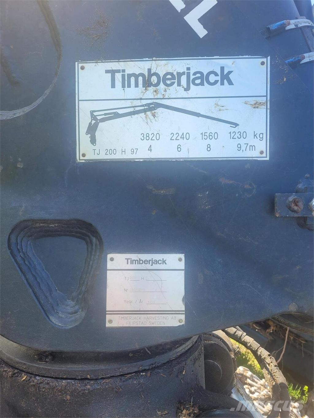 Timberjack 1270B Θεριζοαλωνιστικές μηχανές