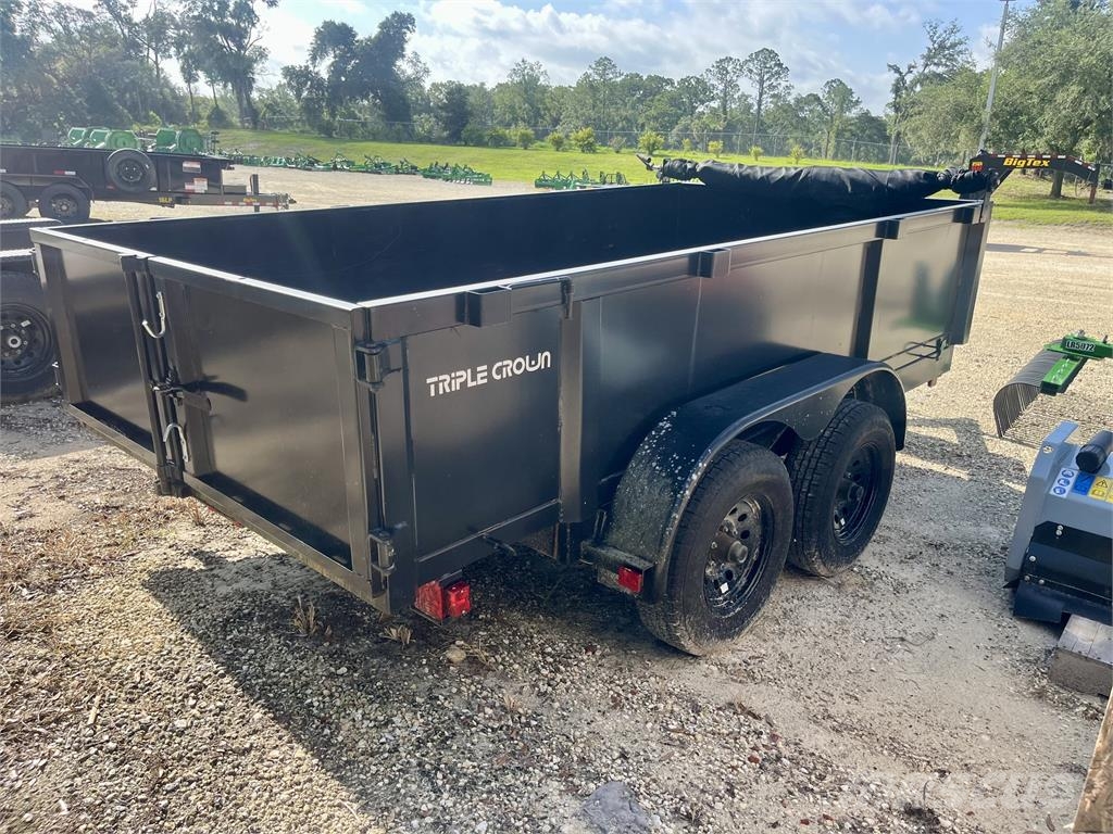 Triple Crown D6x12LRD - Dump Trailer Yleisperävaunut