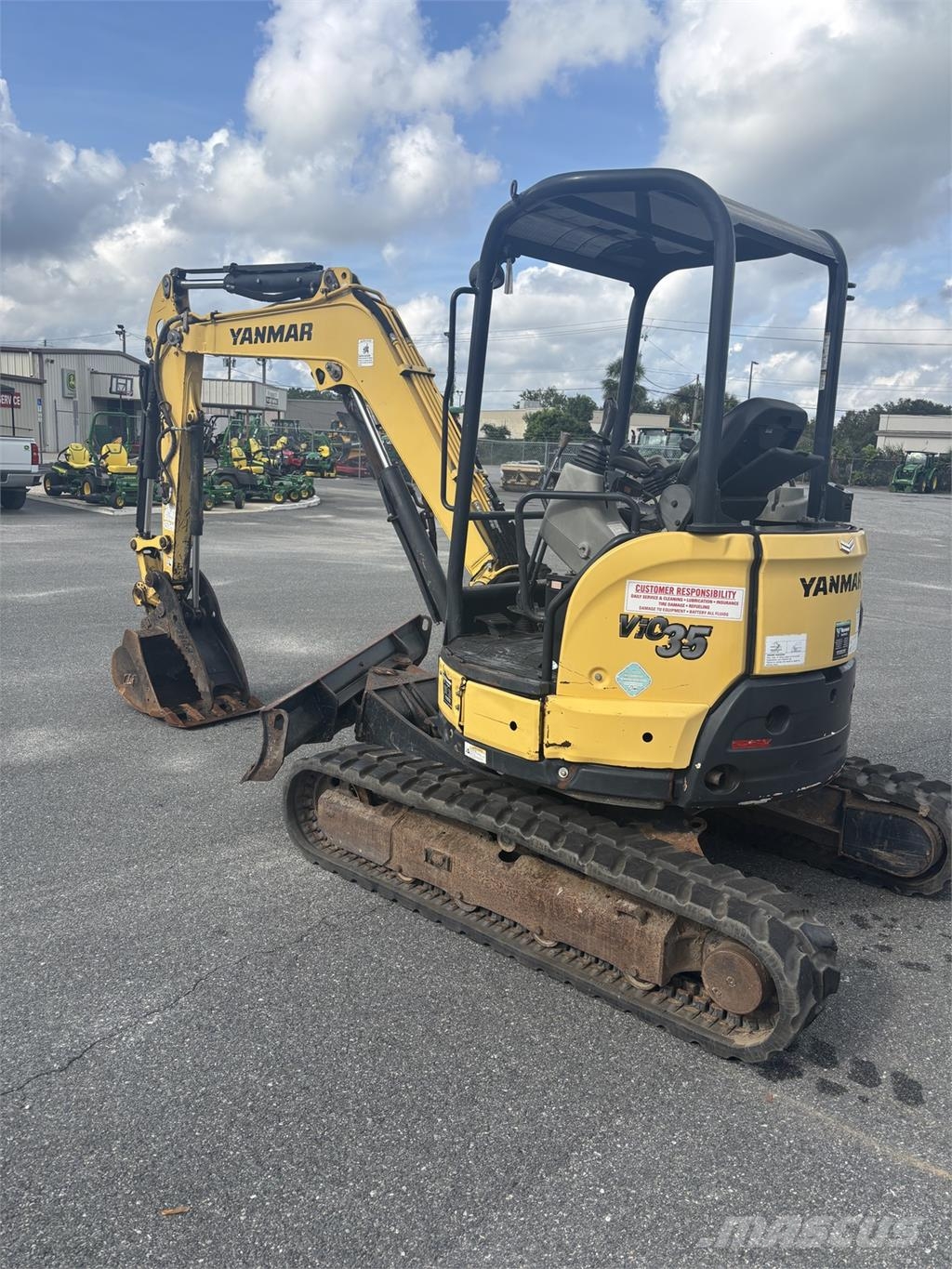 Yanmar MO35-6A Mini kotrók < 7t