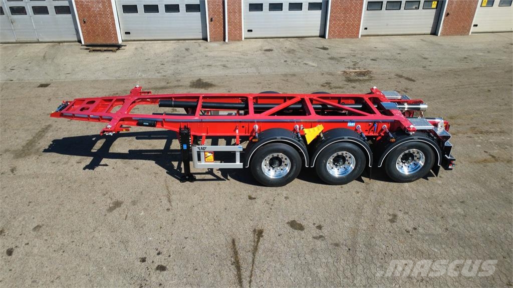 LAG 20 fods containerchassis نصف مقطورات هيكلية