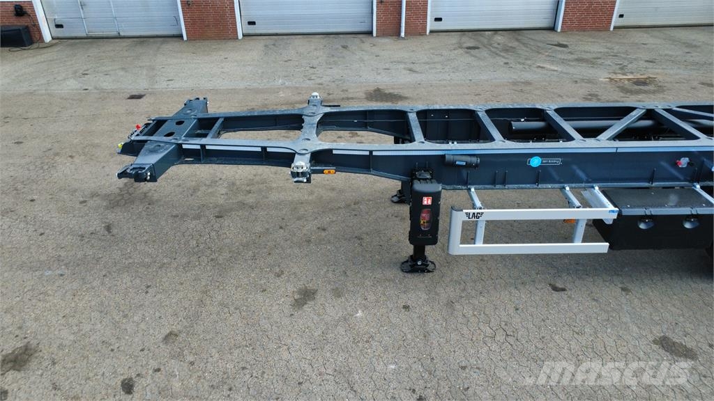 LAG 30+20 fods containerchassis Semi remorque chassis