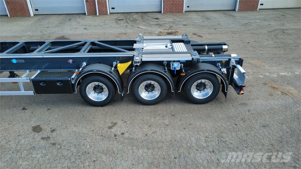 LAG 30+20 fods containerchassis Semi remorque chassis