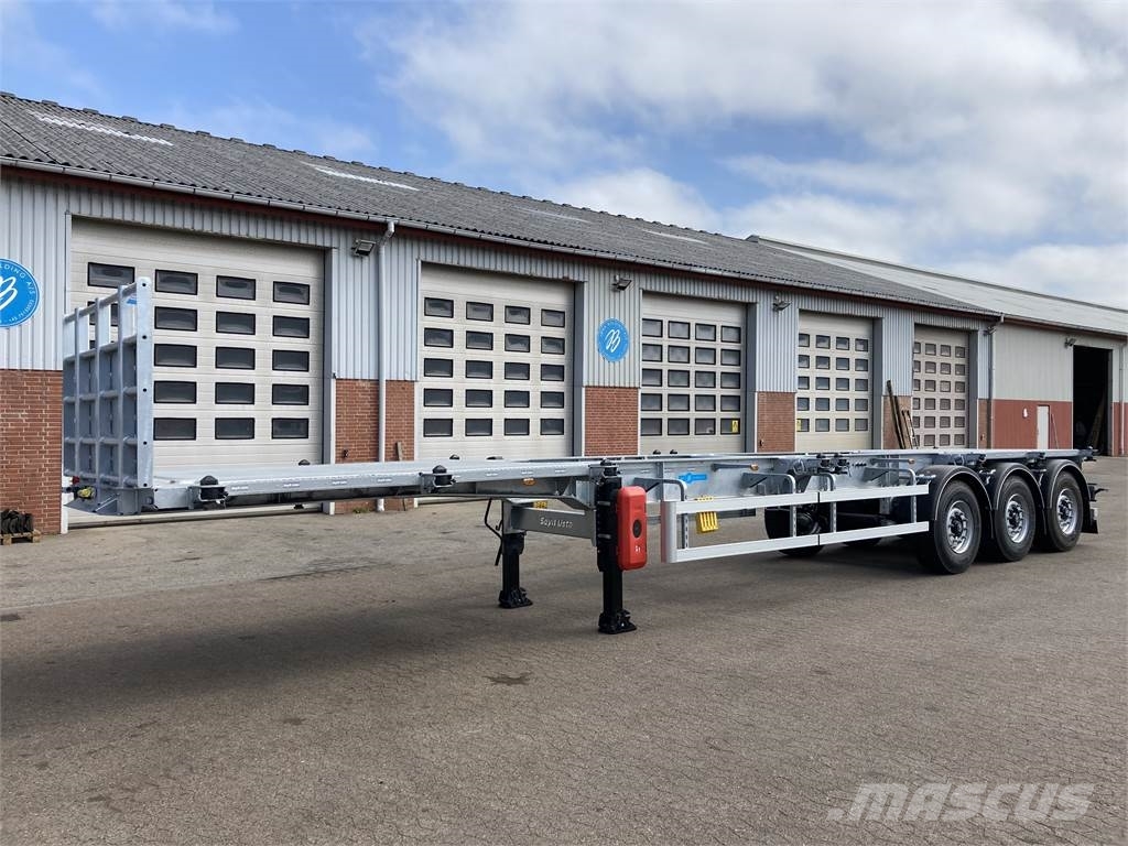 Seyit Usta 20-40 fods containerchassis Skeletal 세미 트레일러