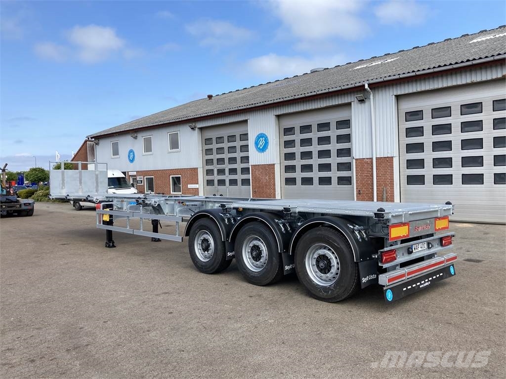 Seyit Usta 20-40 fods containerchassis Skeletal 세미 트레일러